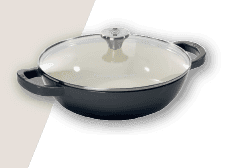Wok de ferro com tampa 26cm Le Cordon Bleu