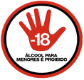 Proibido para menores de 18 anos