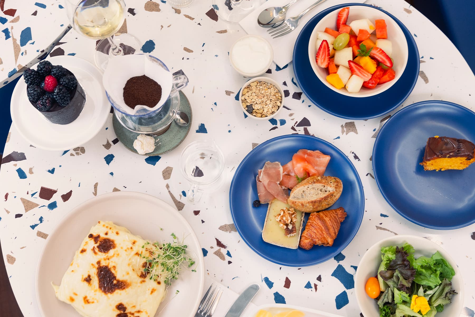 Brunch, pausa e reencontro